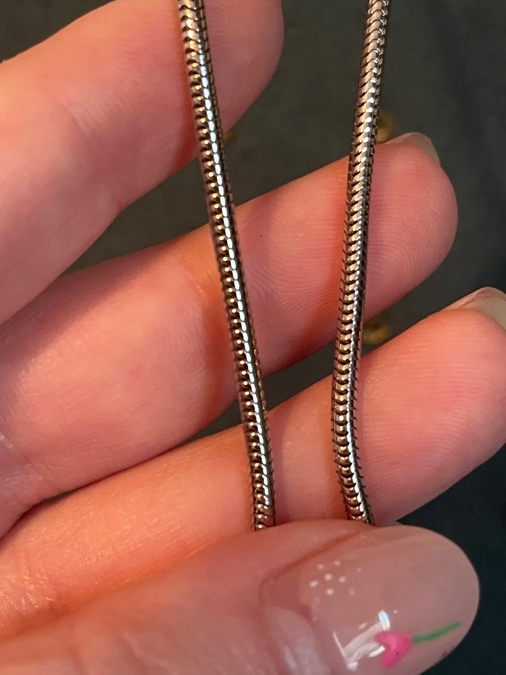 Vintage Trifari Celestial Star Puffy Heart Pendant on Crown Trifari Snake Chain - Picture 10 of 10